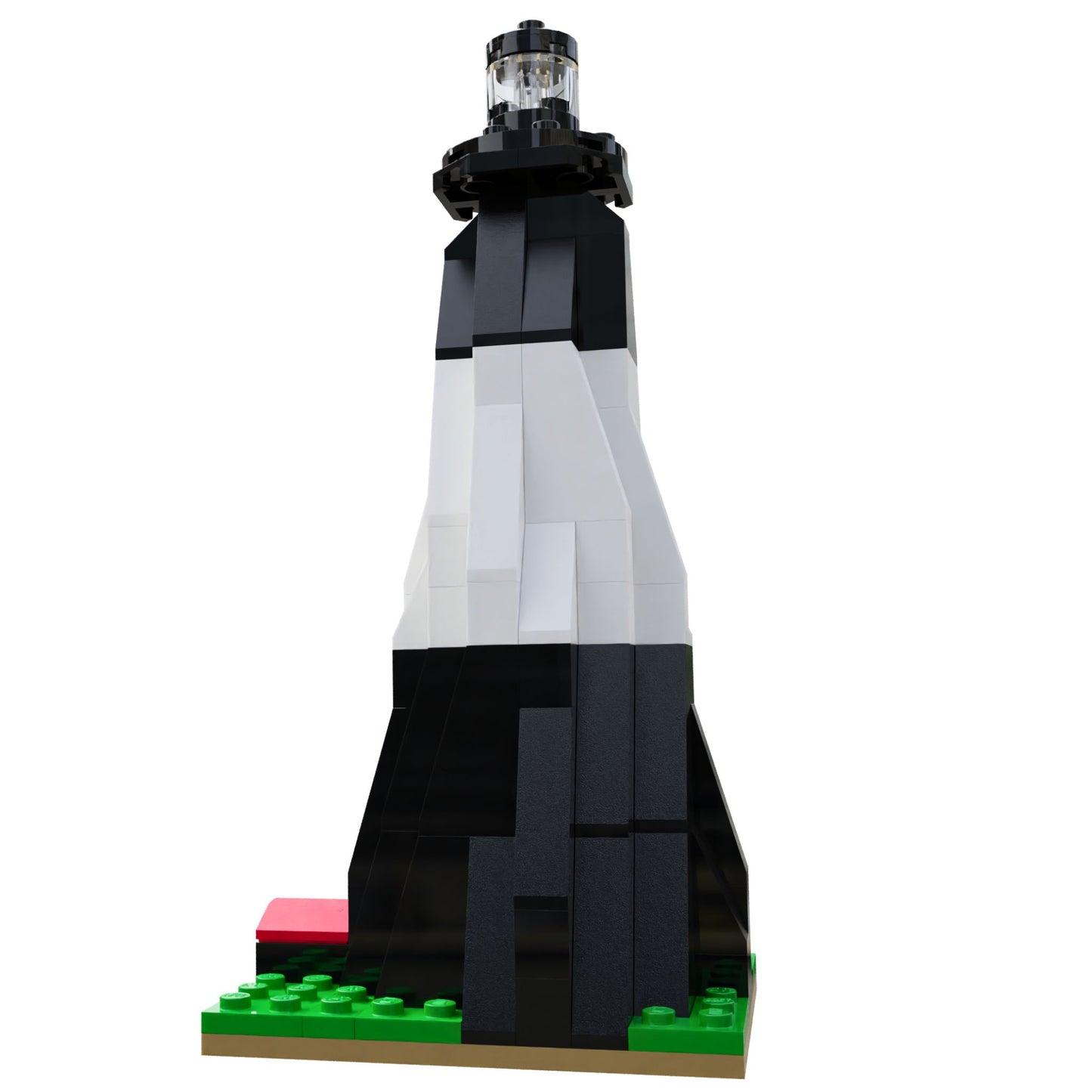 Mini Tybee Island Lighthouse Replica Model Building Set