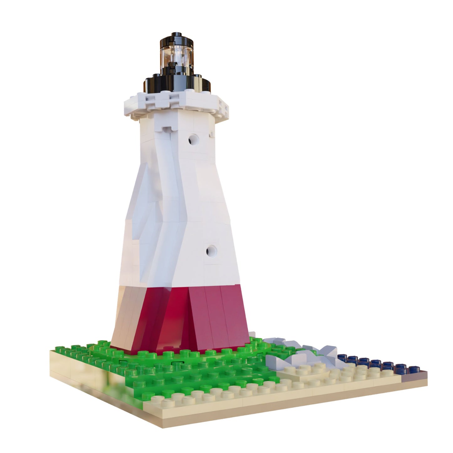 Vermilion Lighthouse Replica Model Building Set